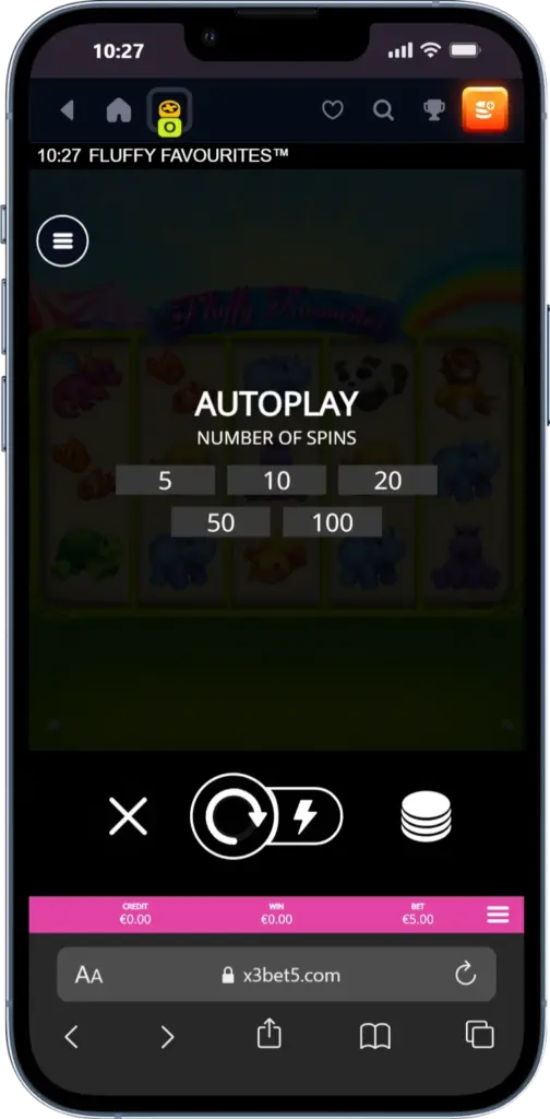 fluffy favourites slot not on gamstop